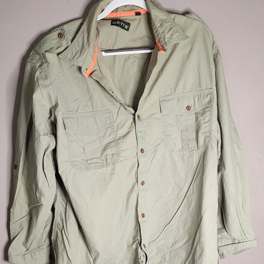 Orvis 100% Cotton Casual Button-Up